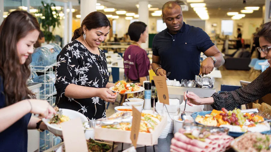 Office catering London